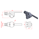 JS2D03 Treno montare antenna