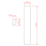 JS4B37 perno ovale slabsided