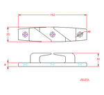 JSQ24L Galloccia con aste ad arco dritto - mano sinistra