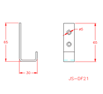 JS-DF21S Gancio semplice