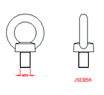 JSEB56 Vite ad anello grande