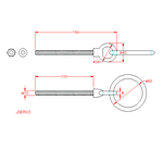 JSER01 Vite ad anello con dado