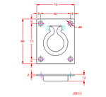 JSK11 Anello di trazione