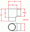 JSLA10 Gomito 90