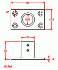 JSLB04 Base rettangolare