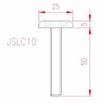 JSLC10 Pig naso fissaggio