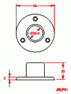 JSLP01 Base a flangia