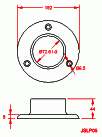 JSLP05 Base a flangia