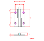 JSPL06R Cerniera anuba- mano destra 