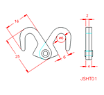 JSHT01 Gancio doppio