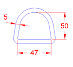 JSRD05 Anello a 'D'