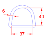 JSRD06 Anello a 'D'