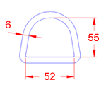 JSRD07 Anello a 'D'