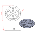 JSV33 Rotary Sfogo Shutter